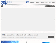 Tablet Screenshot of grupoazc.com.br